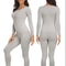 Performance Thermal Base Layer Set 2Pack FleeceLined Long Johns For Women Ideal For Hiking Skiing
