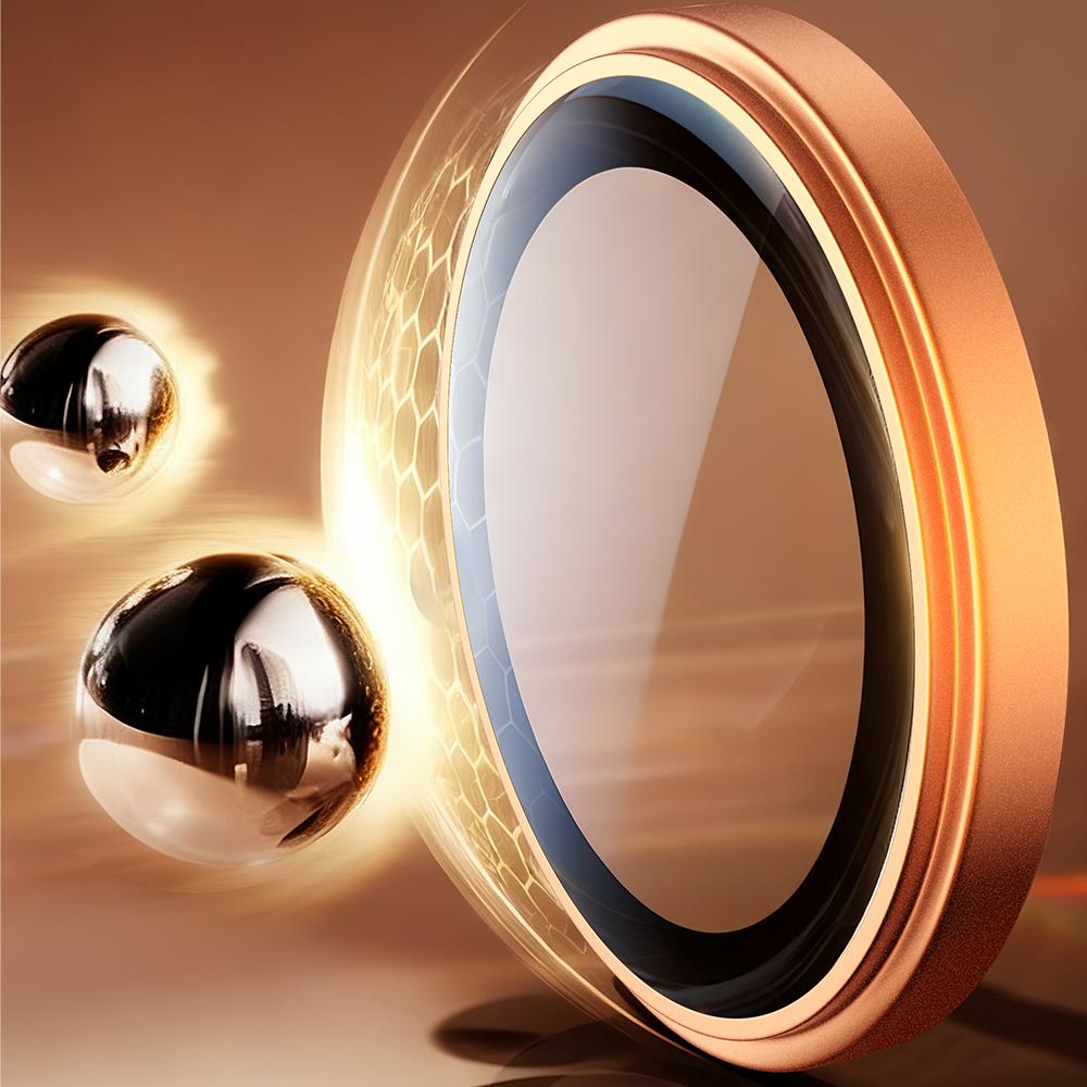 Aluminum Alloy Camera Lens Protector For IPhone 17 Pro Max 9H Tempered Glass Cover Scratch Drop