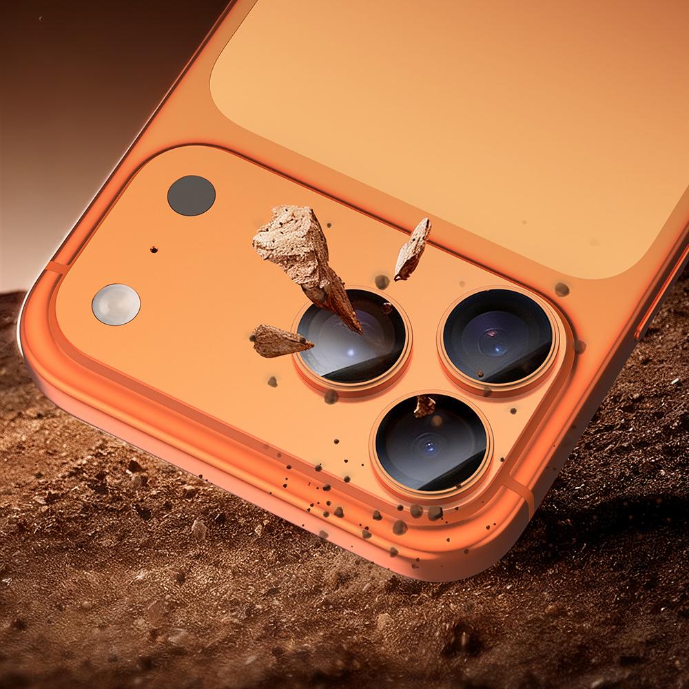 Aluminum Alloy Camera Lens Protector For IPhone 17 Pro Max 9H Tempered Glass Cover Scratch Drop