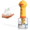 Yellow Duck USB Rechargeable Pet Foaming Bath Machine Automatic Foam Soap Dispenser For Dogs Cats