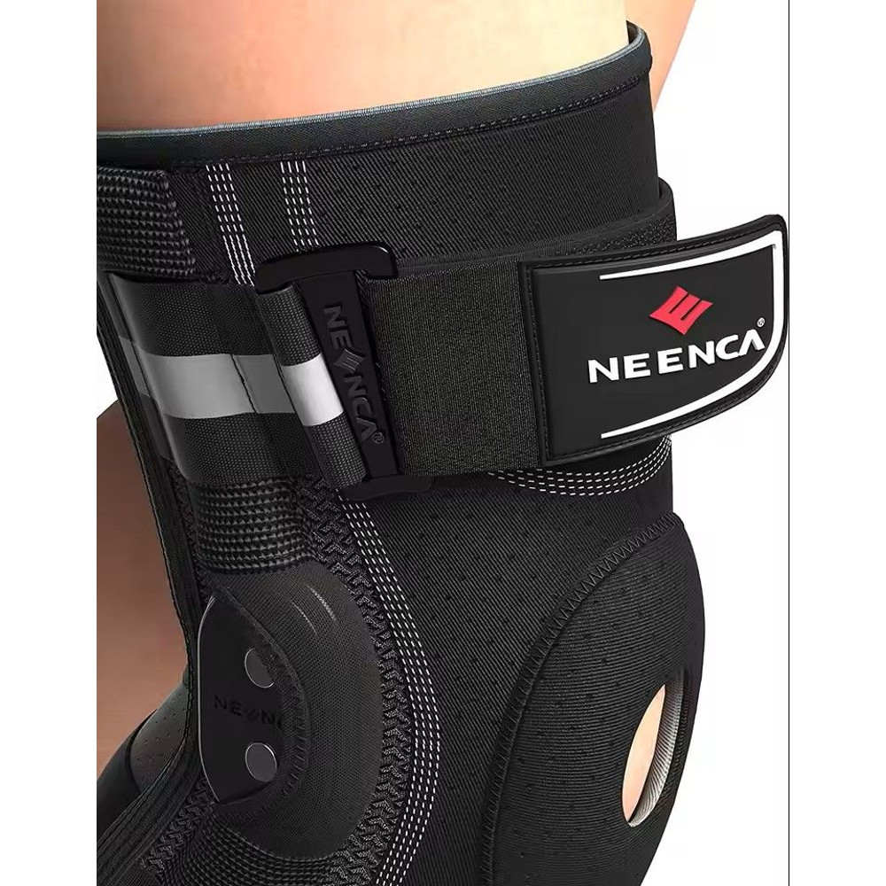 NEENCA Hinged Knee Brace With Side Stabilizers For Pain Relief And Joint Support 1