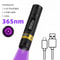 365nm Mini UV Blacklight Flashlight USB Rechargeable Detect Pet Stains Scorpions Money Marks Mine 5