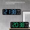 Large 9Inch USB LED Clock With Auto Dimmer 0