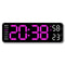 Large 9Inch USB LED Clock With Auto Dimmer 2