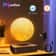 Levitating Moon Magnetic Floating Night Light 3 Color LED 3D Lamp With Wooden Base 0
