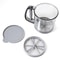 SemiAutomatic Flour Sifter Hand Press Design Transparent NonStick Baking Tool Kitchen Gadget 3
