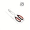3Sizes Barbecue Scissor Tong NonSlip Long Handle Metal BBQ Baking Clips 5
