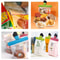 Heavy Duty Multipurpose Bag Clips For Kitchen Food Storage Snack Bread Bag Sealing Organizers Set 4