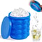 2in1 Silicone Ice Cube Maker Serving Bucket 0