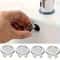 Chrome Sink Overflow Cover Set Leak Proof Easy Install 0