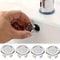 Chrome Sink Overflow Cover Set Leak Proof Easy Install 0