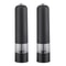 Electric Salt And Pepper Grinder Set One Handed Stainless Steel 3