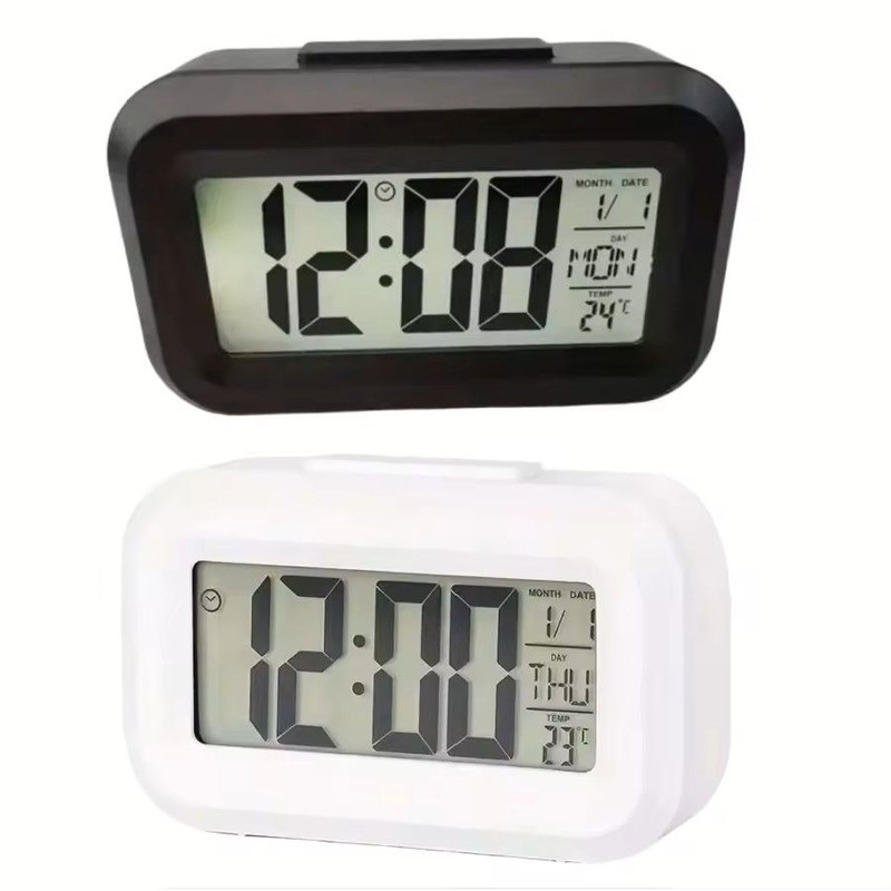 Smart Digital Alarm Clock With LCD Display And Temperature 14