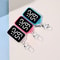 LED Keychain Digital Watch Mini Pocket Timepiece For Students And Backpacks 4