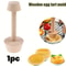 Premium Wooden Egg Tart Mold Double Side Pastry Tamper For Baking Tarts And Mini Pies 1