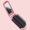 Foldable Portable Mirror Comb Mini Hairbrush With Scalp Massage Airbag Design 0