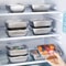 Stainless Steel Food Storage Containers With Flip Top Lids Reusable Kitchen And Fridge Organizers 2
