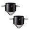 Folding Stainless Steel Coffee Dripper Filter Set With Ear Hook For Hand Pour Over Brewing 7