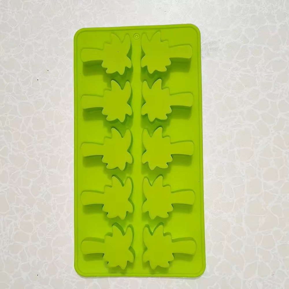Hawaiian Cactus Pineapple Flamingo Silicone Ice Cube Tray Food Grade Flexible Ice Mold 6