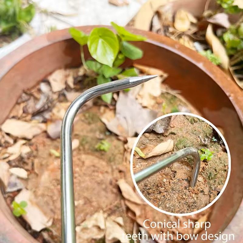 Single Claw Weeder Garden Hand Tool Root Hook For Loosening Digging And Tilling 1