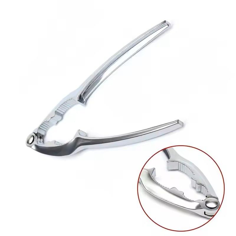 Heavy Duty Zinc Alloy Nutcracker Walnut Hazelnut Pine Nut Sheller Tool 1