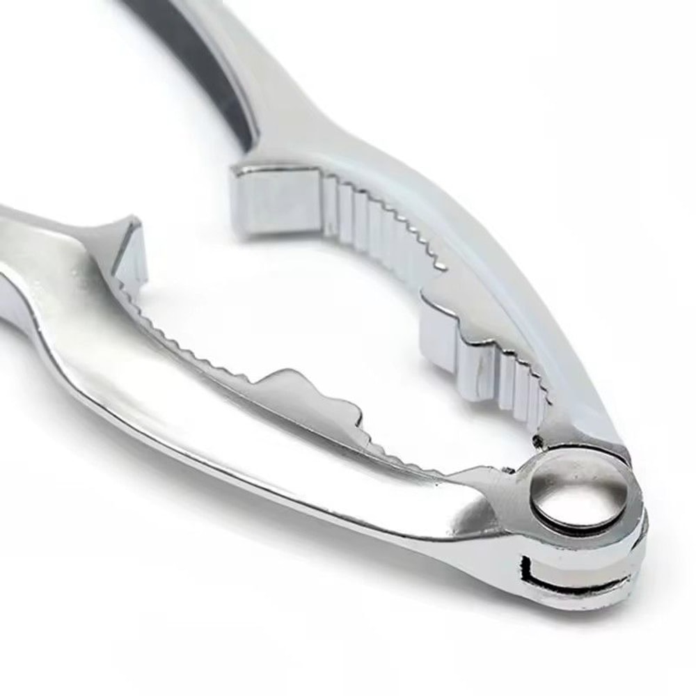 Heavy Duty Zinc Alloy Nutcracker Walnut Hazelnut Pine Nut Sheller Tool 2