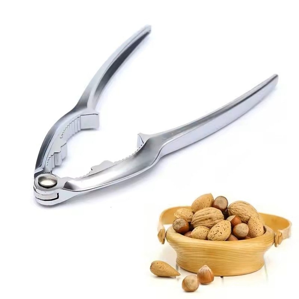 Heavy Duty Zinc Alloy Nutcracker Walnut Hazelnut Pine Nut Sheller Tool 3