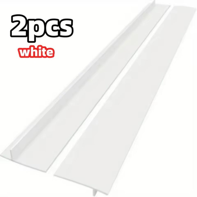 2pcs HighTemperature Silicone Gap Sealing Strip Waterproof AntiFouling Durable 6