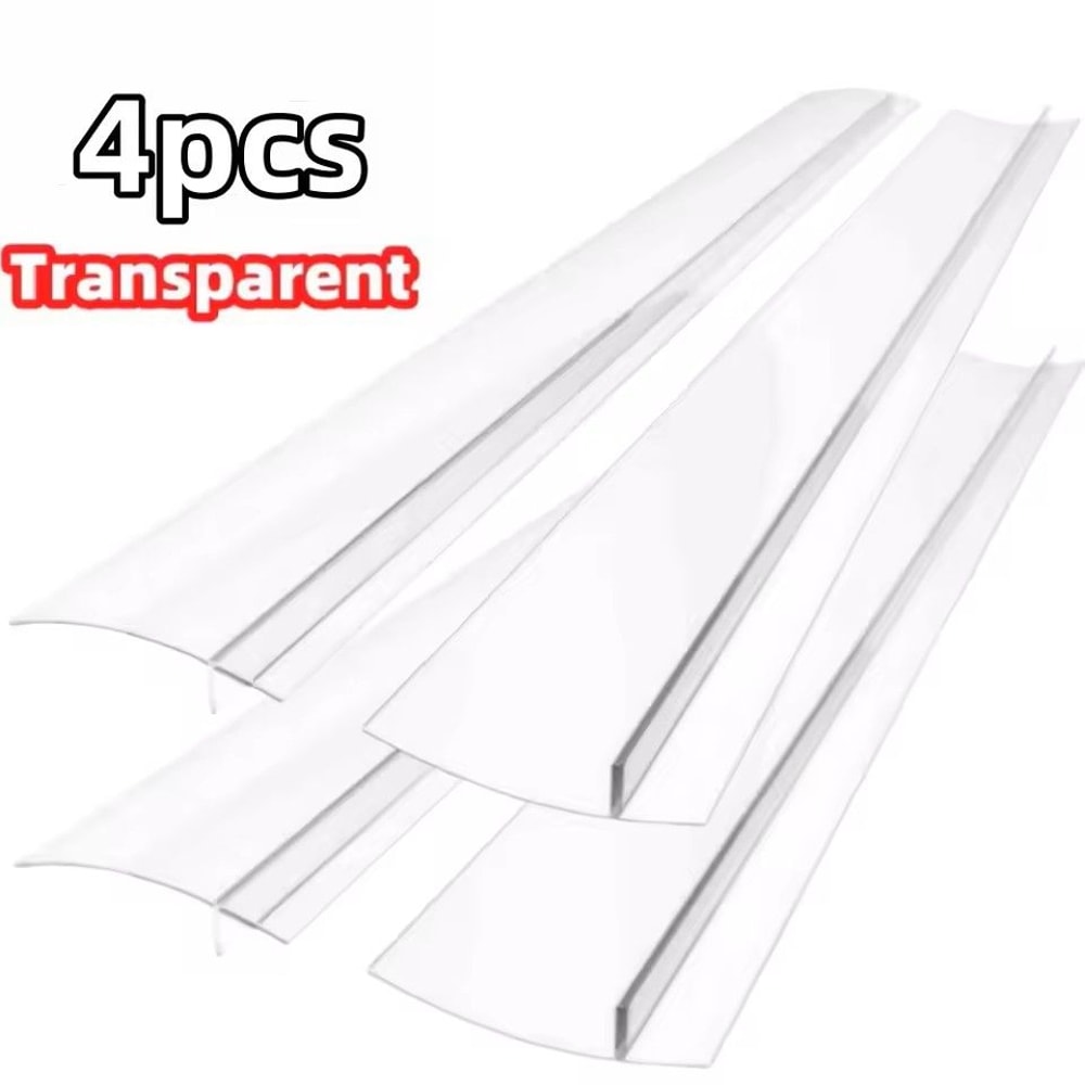 2pcs HighTemperature Silicone Gap Sealing Strip Waterproof AntiFouling Durable 10