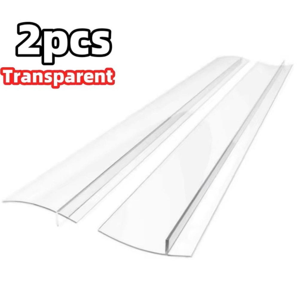 2pcs HighTemperature Silicone Gap Sealing Strip Waterproof AntiFouling Durable 7