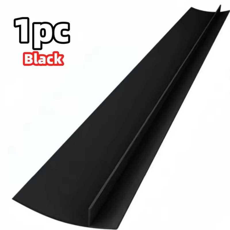 2pcs HighTemperature Silicone Gap Sealing Strip Waterproof AntiFouling Durable 2