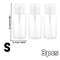 Transparent PushDown Pump Bottle Refillable Dispenser For Makeup Nail Polish Remover Travel Use 17