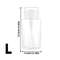 Transparent PushDown Pump Bottle Refillable Dispenser For Makeup Nail Polish Remover Travel Use 16