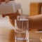 Transparent PushDown Pump Bottle Refillable Dispenser For Makeup Nail Polish Remover Travel Use 7
