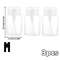 Transparent PushDown Pump Bottle Refillable Dispenser For Makeup Nail Polish Remover Travel Use 18