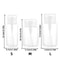 Transparent PushDown Pump Bottle Refillable Dispenser For Makeup Nail Polish Remover Travel Use 20