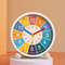 Kids Early Learning Alarm Clock Silent Desktop Clock For Bedroom Or Study Room 2