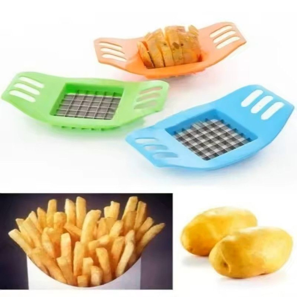 Stainless Steel Potato And Vegetable Cutter Square Slicer For Fries And Uniform Veggie Cuts 1