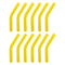 12pcs Silicone Straw Sleeves Reusable Straw Tips Food Grade Colorful Straw Covers Bendable Straw Ac 7