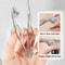 Double Ended Safety Eyebrow Trimmer Tool Anti Scratch Easy To Use For Men And Women 1