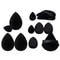 12pcs Makeup Sponge Set Cosmetic Blender Beauty Eggs Velvet Triangle Powder Puff And Finger Puffs 1
