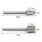 6Piece Rotary Mini Drill Bit Set HSS Routing Grinding Milling Cutters For Dremel Tools Wood Meta