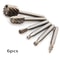 6Piece Rotary Mini Drill Bit Set HSS Routing Grinding Milling Cutters For Dremel Tools Wood Meta