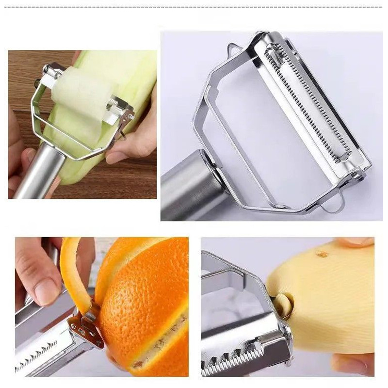 Whirlwind Potato Spiral Cutter Potato Tower Maker Vegetable Spiral Slicer Creative Kitchen Gadge 8