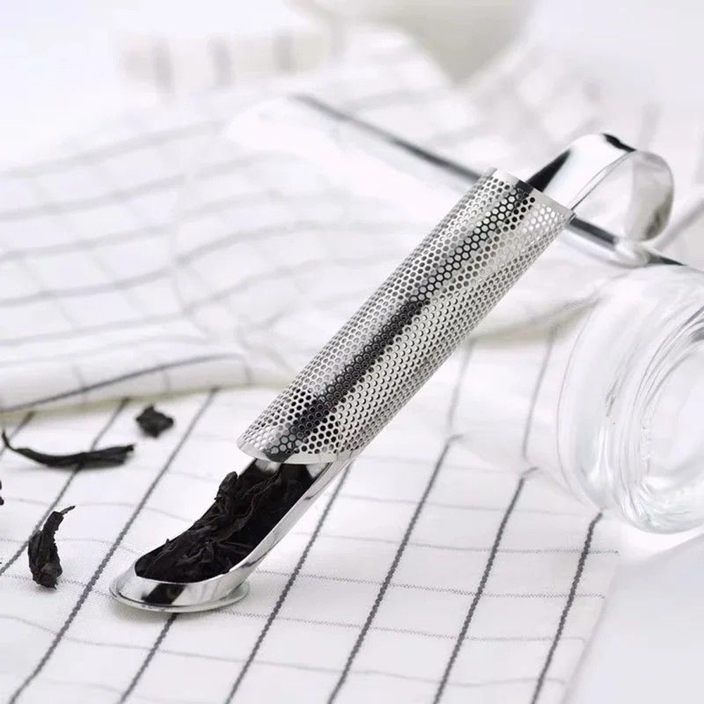 304 Stainless Steel Tea Infuser Spoon Fine Mesh LooseLeaf Tea Strainer Filter Reusable Teaware 11