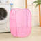 Horizontal Foldable Laundry Basket Mesh Cloth Breathable Laundry Hamper Large Capacity Storage Bask 12