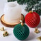 Spiral Stripe Ball Silicone Candle Mold DIY Rotate Ball Mold For Christmas Candle Soap Resin And Pl 0