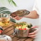 304 Stainless Steel Microwave Lunch Box Anti Leak Bento Box With Strong Tightness For Snacks Fruits 4