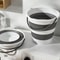 Portable Folding Bucket Silicone Foldable Basin For Camping Outdoor Washing And Car Cleaning 5L 10L 4