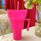 2 In 1 Snack And Drink Cup With Handle Portable Popcorn And Beverage Container For Kids And Adults 11